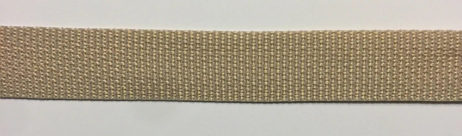 1" Poly Webbing - 20 Continuous Yards - MANY COLORS AVAILABLE - Made in USA!