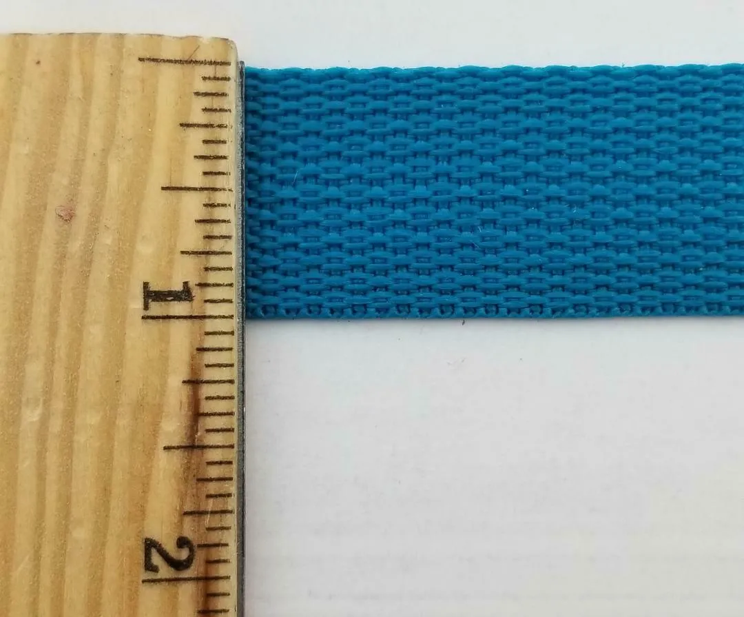 1" Poly Webbing - 20 Continuous Yards - MANY COLORS AVAILABLE - Made in USA!