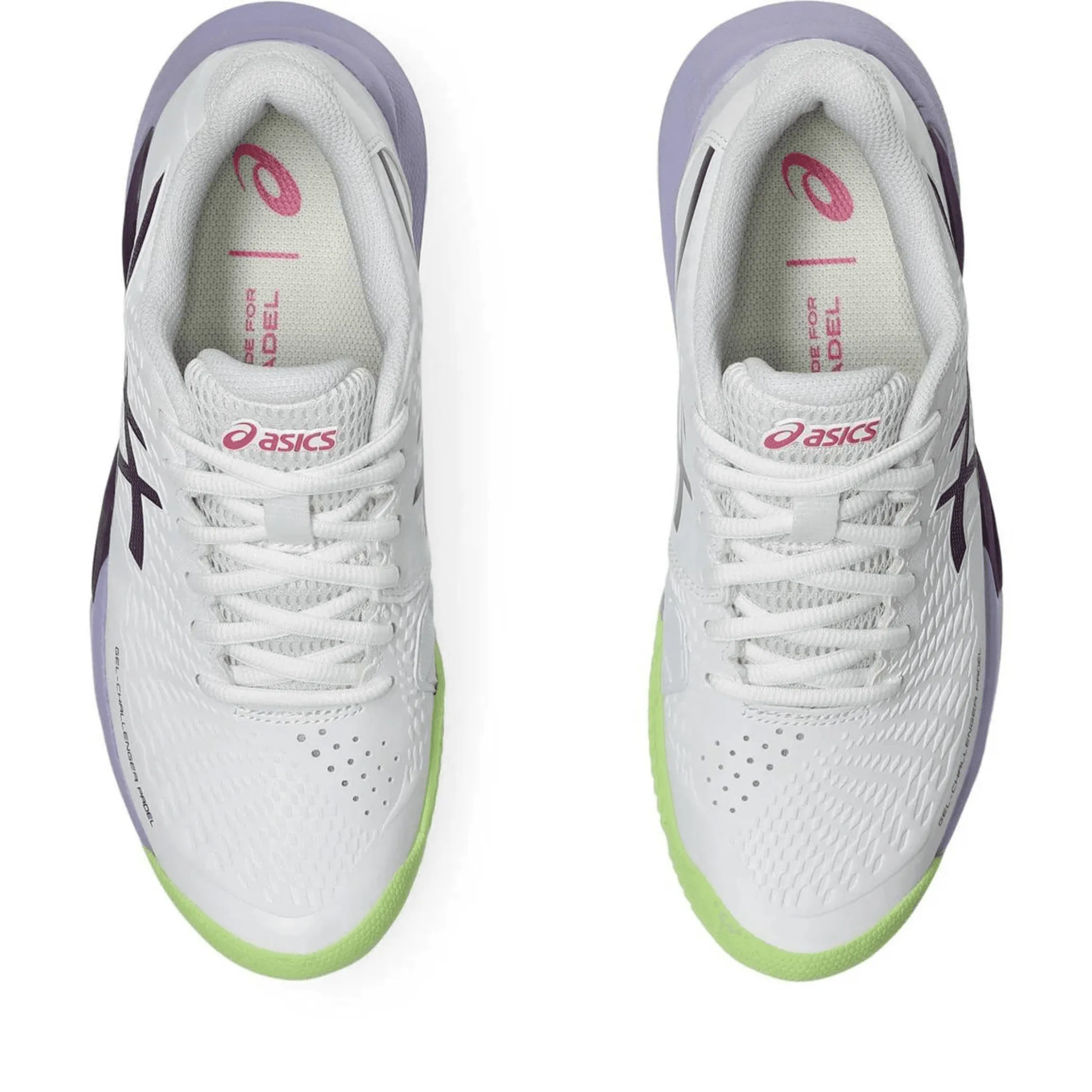 ASICS GEL-CHALLENGER 14 PADEL SHOES WHITE/DEEP MAUVE