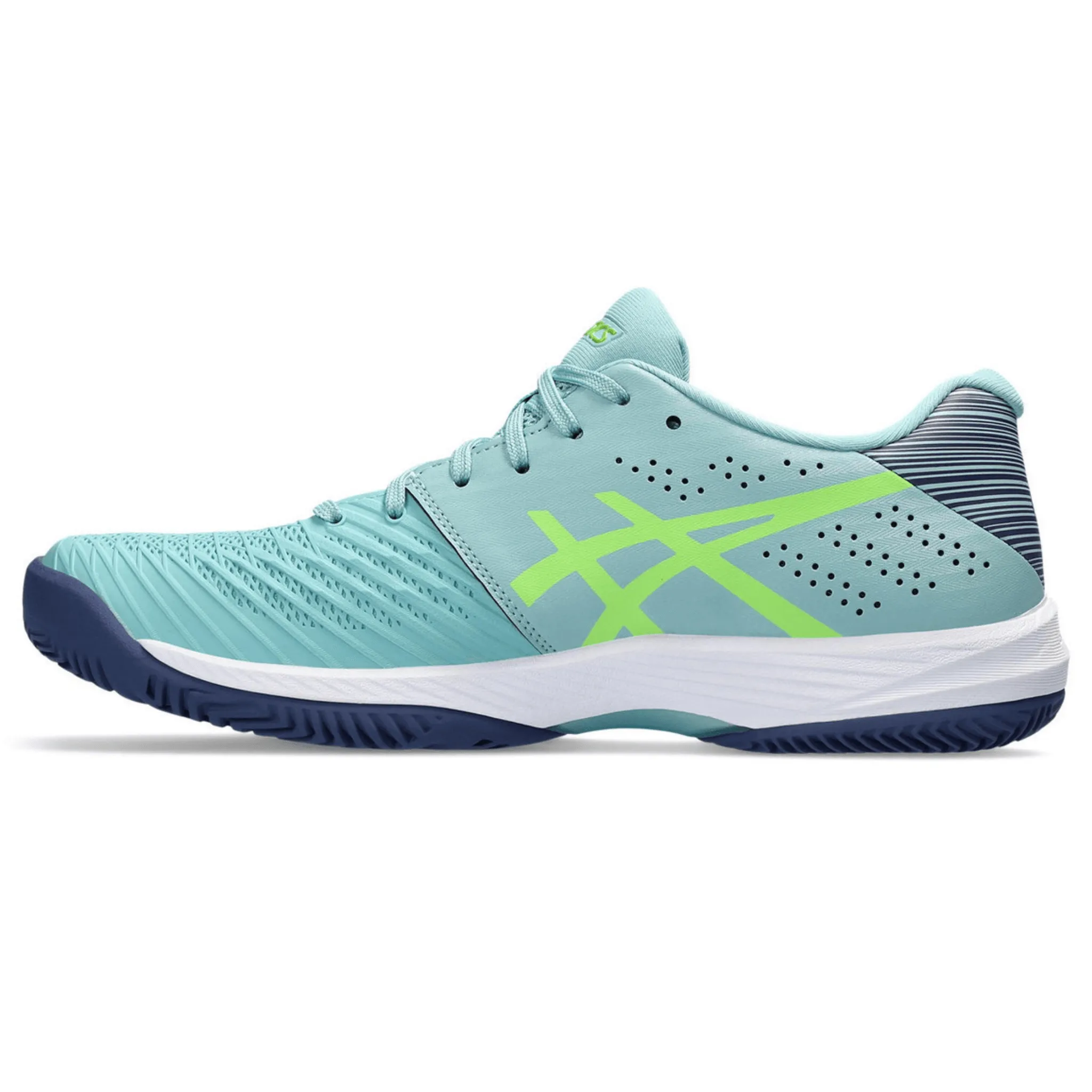 ASICS MEN'S SOLUTION SWIFT FF PADEL Teal Tint & Electric Lime