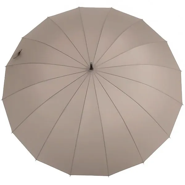 Beige Gentleman's Windproof Umbrella