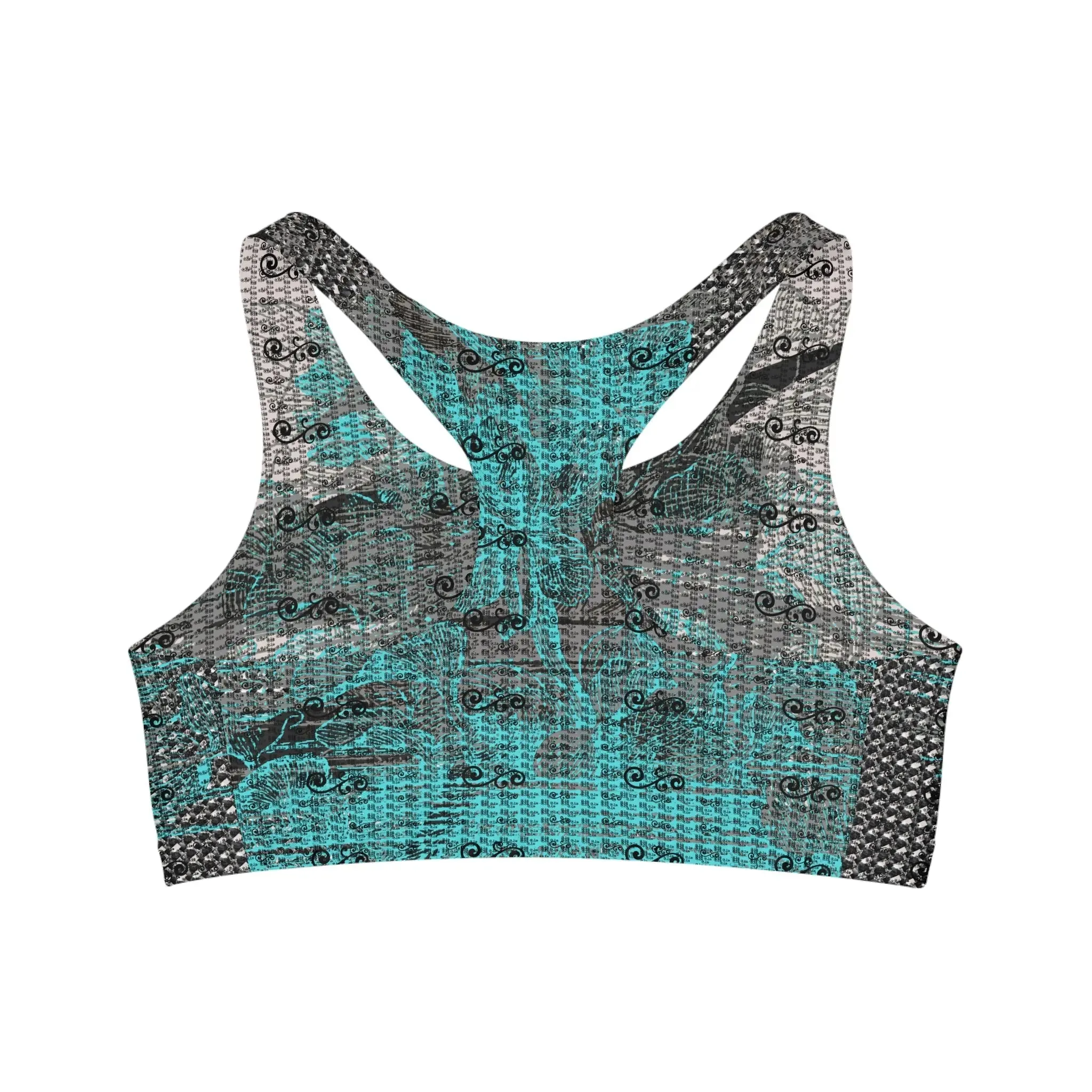 Bra  Sports Lovelle Custom Pattern Seamless