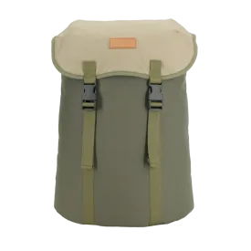 Cafe Backpack - Khaki & Beige