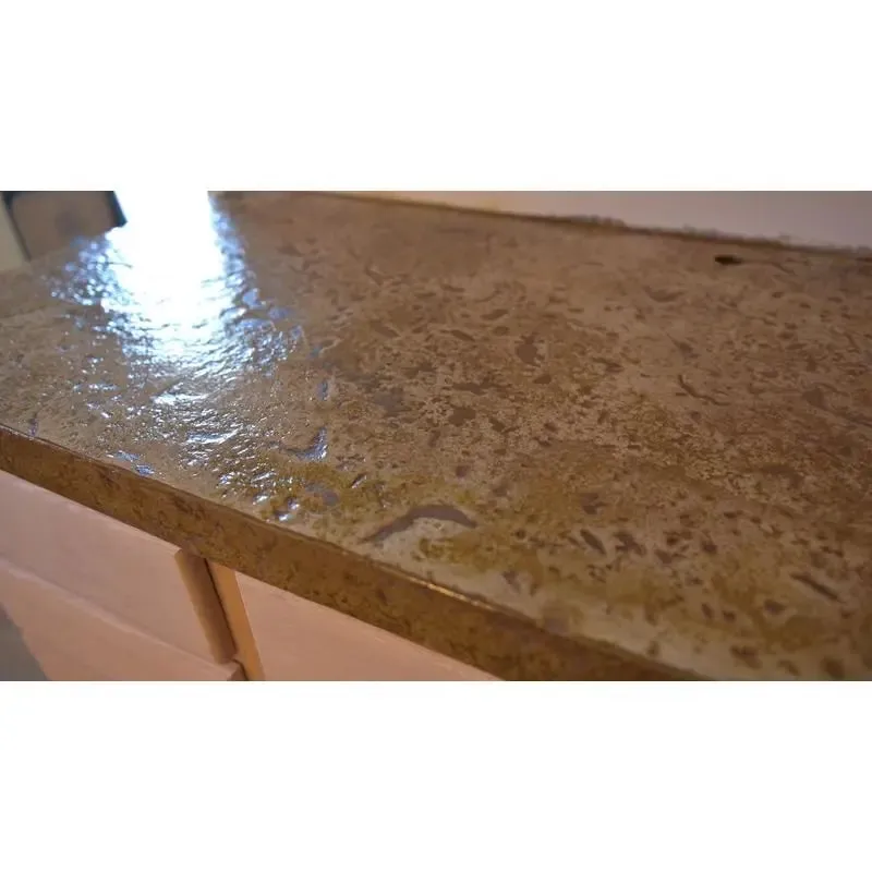 Concrete Countertop Texture Stamp Mats- Travertine