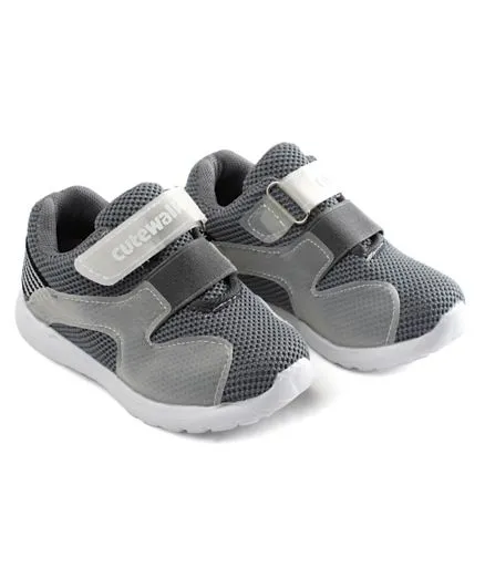 Cute Walk by Babyhug Sports Shoes - Grey