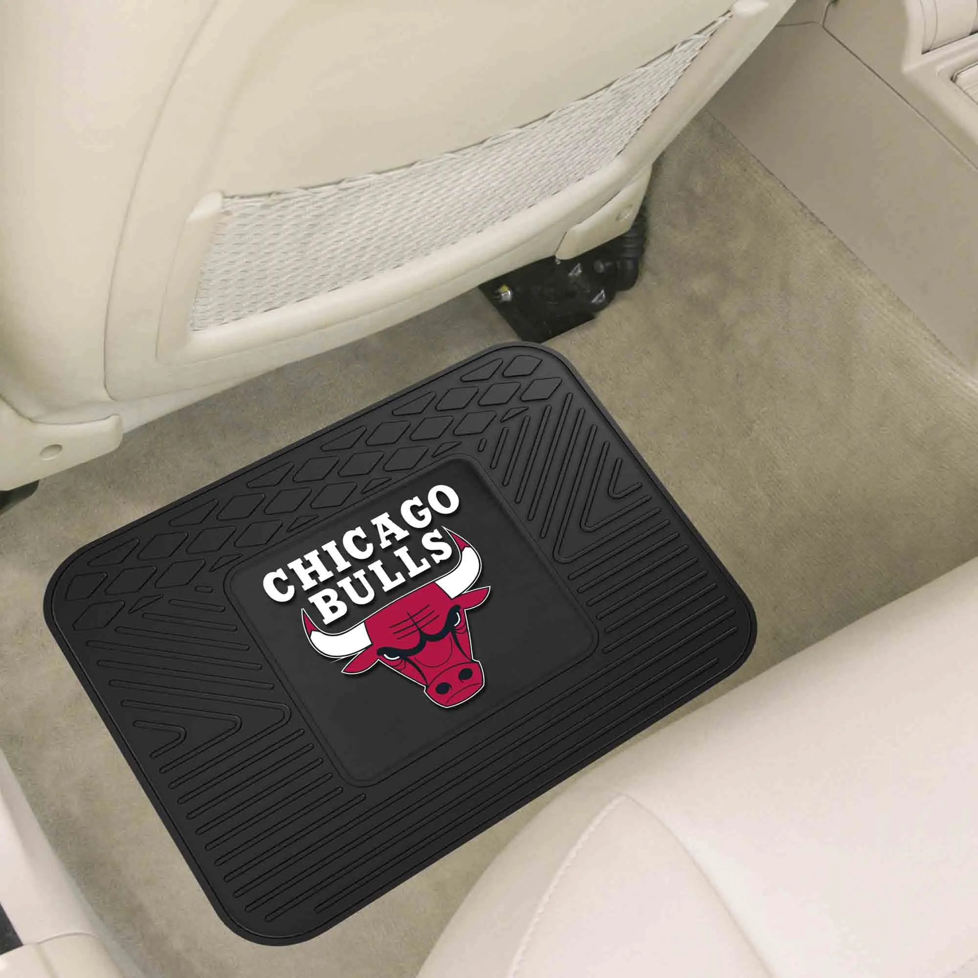 Fanmats Chicago Bulls Back Seat Car Utility Mat - 14" x 17"