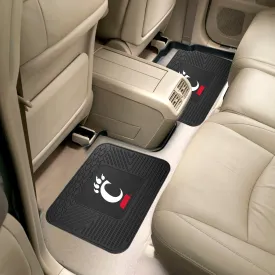 Fanmats Cincinnati Bearcats Back Seat Car Utility Mats - 2 Piece Set