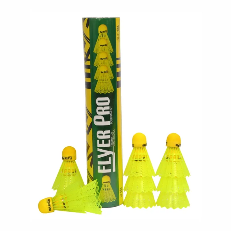 Flyer Pro Plastic Shuttlecock | 10 Shuttles in a pack