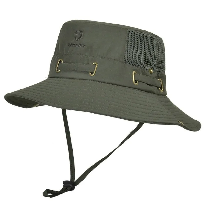 Hiking Hat With Breathable Mesh