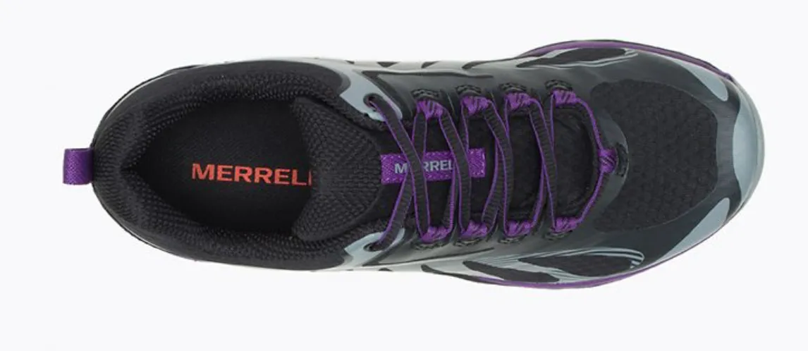 MERRELL WOMEN'S SIREN EDGE 3 LOW TOP HIKING SNEAKER BLACK/ACAI