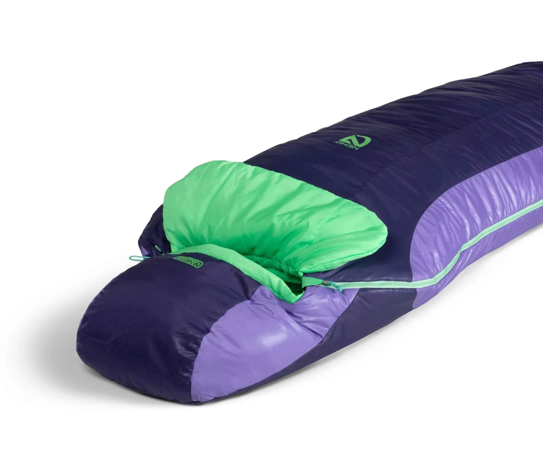 NEMO EQUIPMENT WOMENS TEMPO SYNTHETIC SLEEPING BAG 20 REGULAR