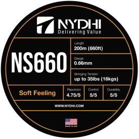 Nydhi NS660 (Control) Badminton String Reel (200m)