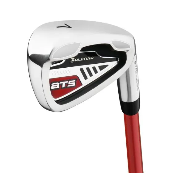 Orlimar ATS Junior Boys' Red/Black Series #7 Iron (Ages 9-12)