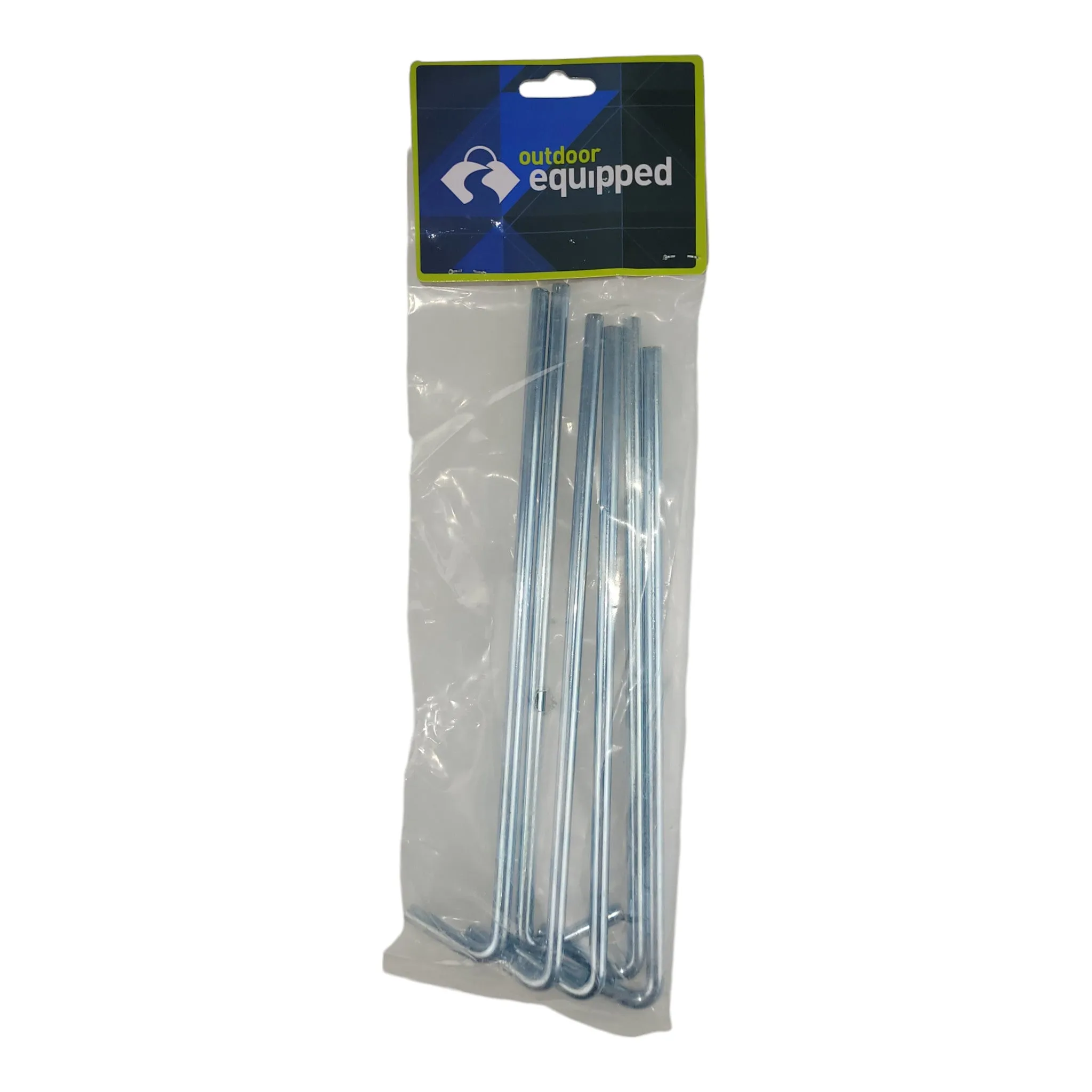 Outdoor Equipped Steel Peg 23cm x 6.5mm 6pk