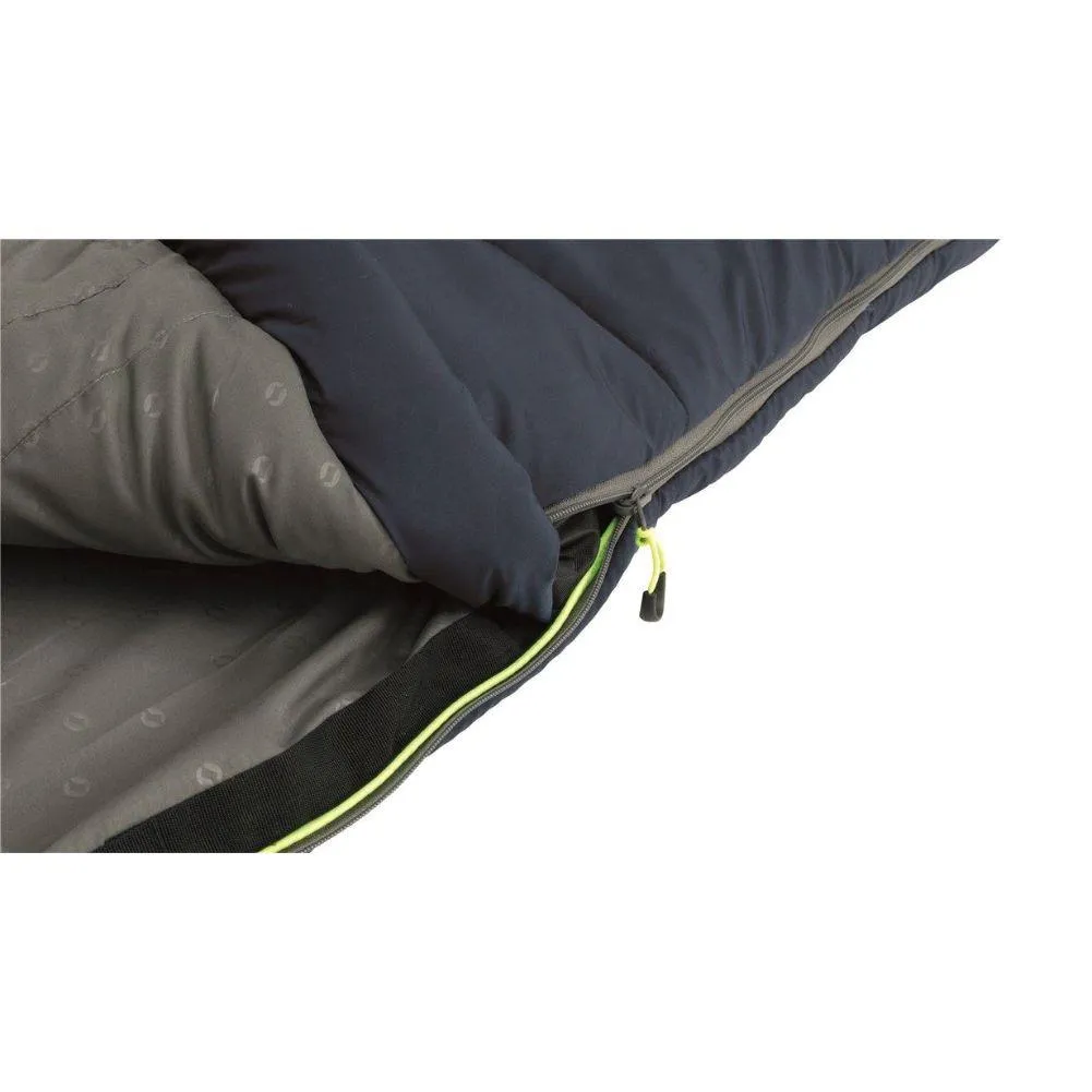 Outwell Contour Lux Sleeping Bag - Right Zip (Deep Blue)