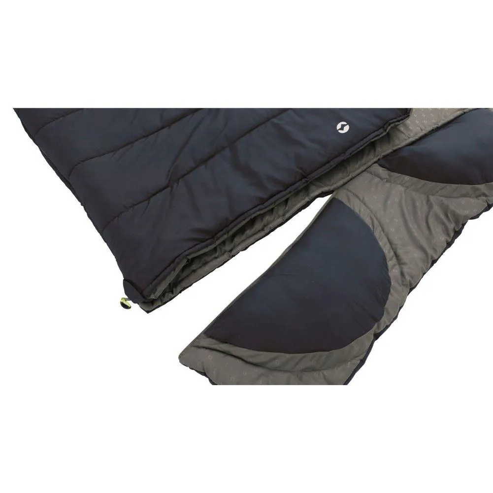 Outwell Contour Lux Sleeping Bag - Right Zip (Deep Blue)