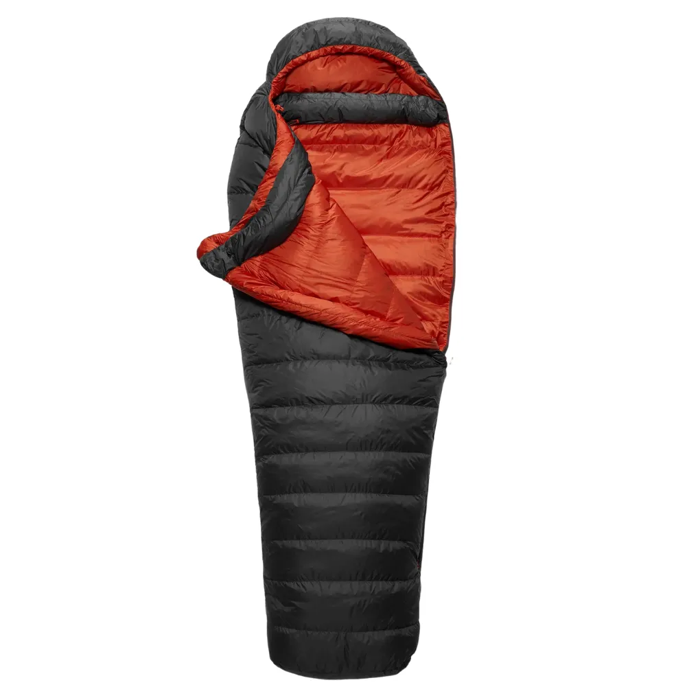 Rab Ascent 500 Down Sleeping Bag - Regular Left Zip (Graphene)