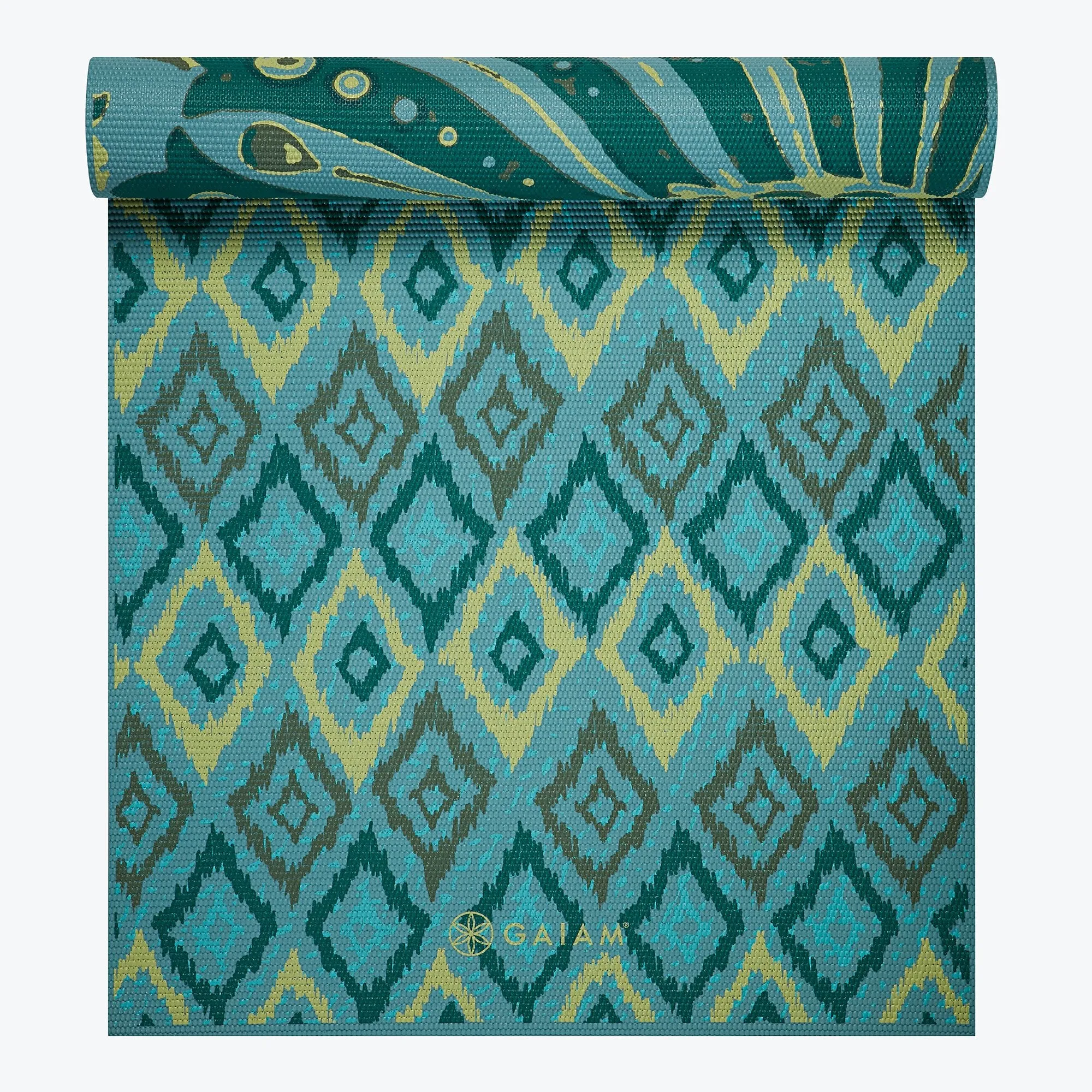 Reversible Fossil Flair Yoga Mat (6mm)