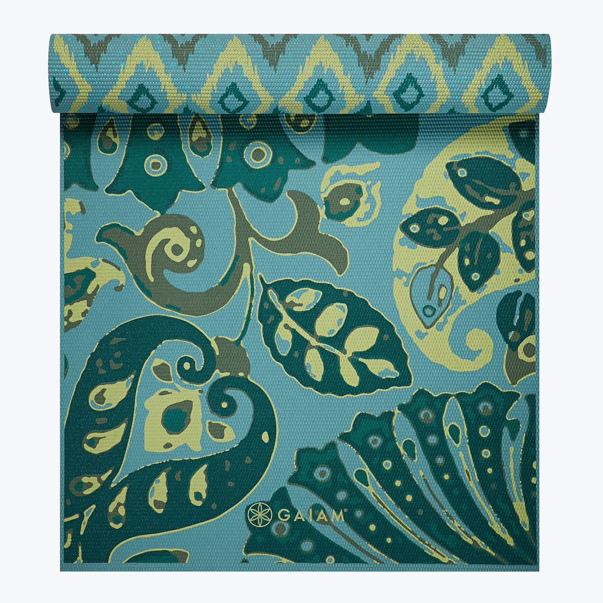 Reversible Fossil Flair Yoga Mat (6mm)