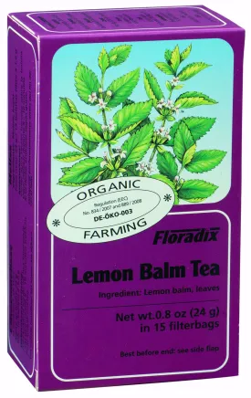 Salus Organic Lemon Balm Tea 15 Bags