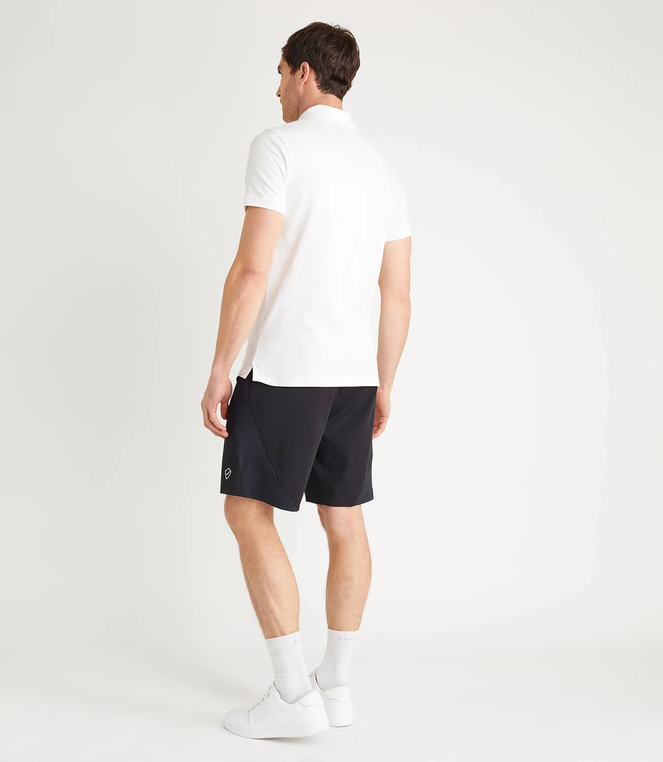 Samuel Cotton Pique Polo - White