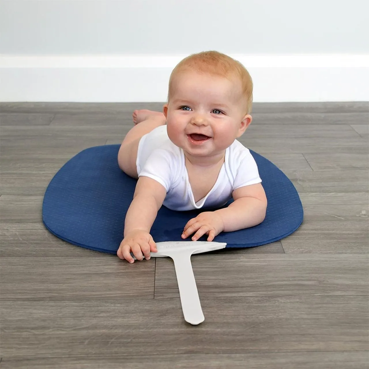 Shnuggle Yoga Baby Play Mat - Navy