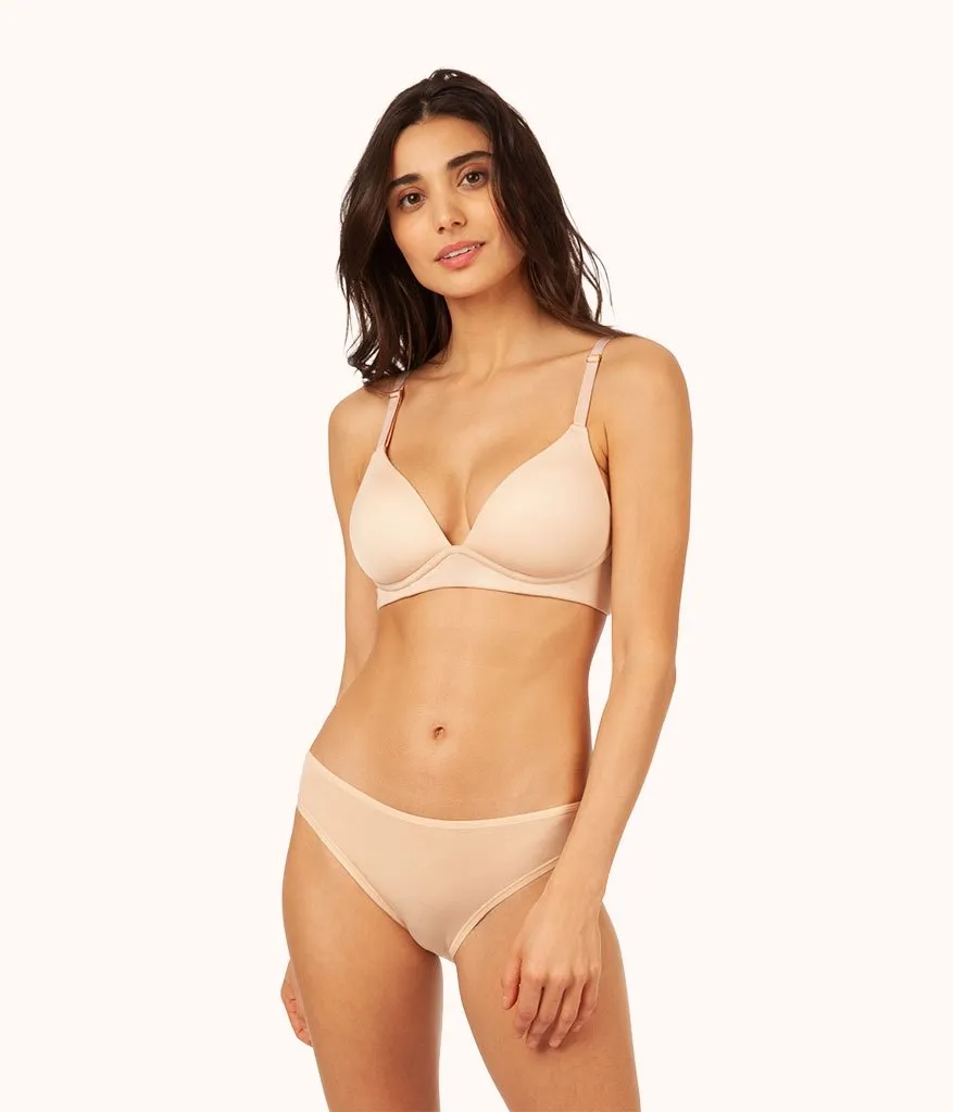 The All-Day Plunge No-Wire Bra Bundle: Jet Black/Toasted Almond