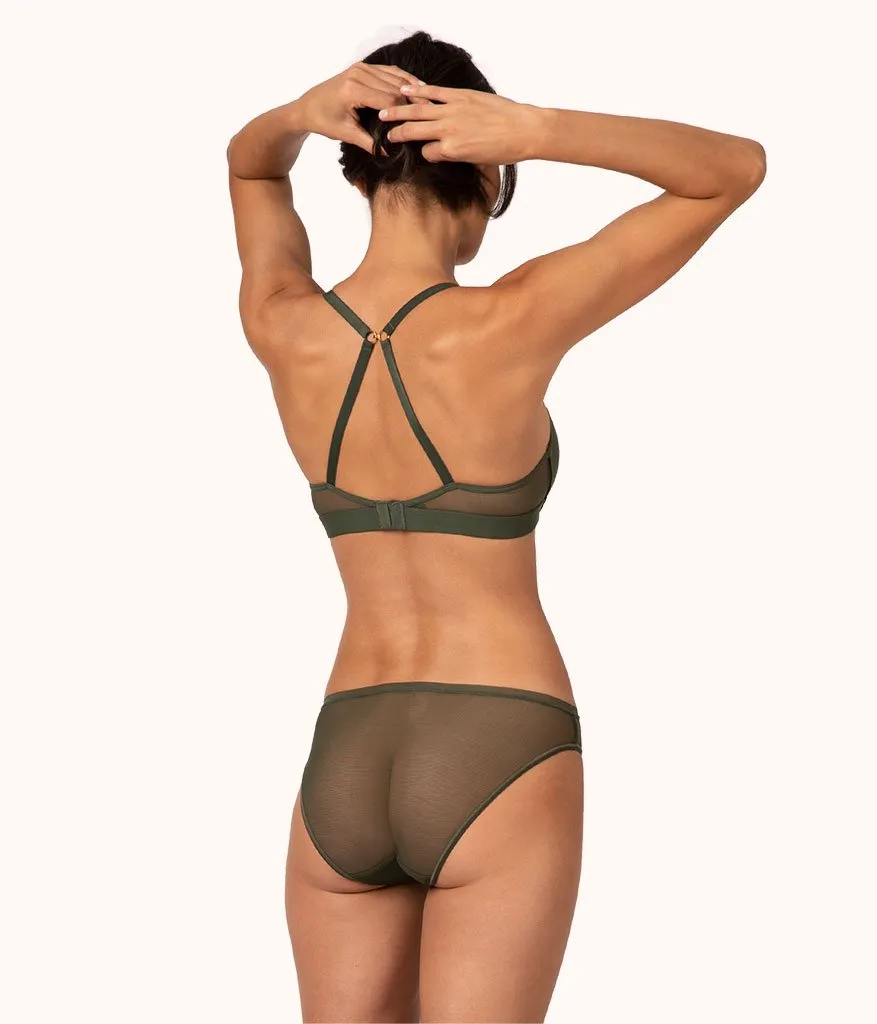 The No-Wire Push-Up: Rich Olive