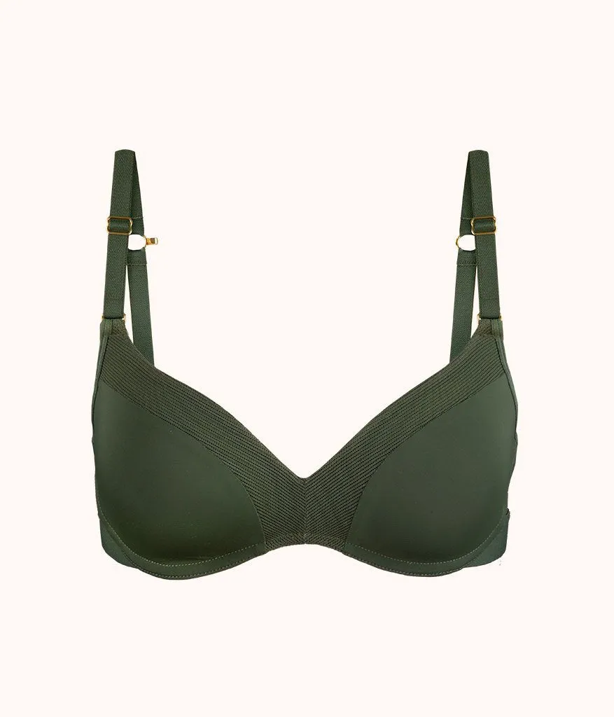 The No-Wire Push-Up: Rich Olive