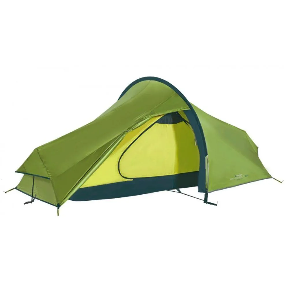 Vango Apex Compact 200 Tent - 2 Man Lightweight Tent (Pamir Green)