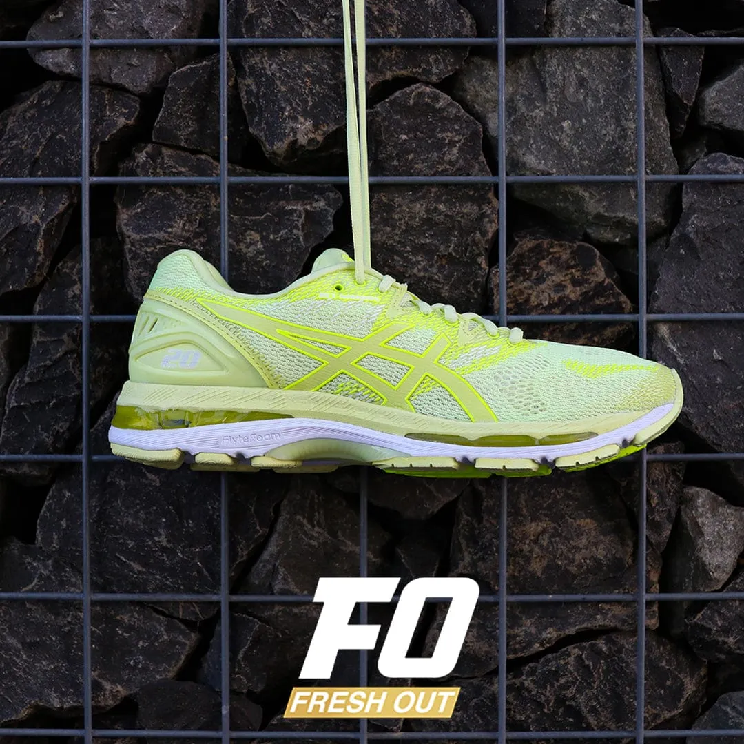 Women’s Asics Gel-Nimbus 20 ‘Limelight/Safety Yellow’