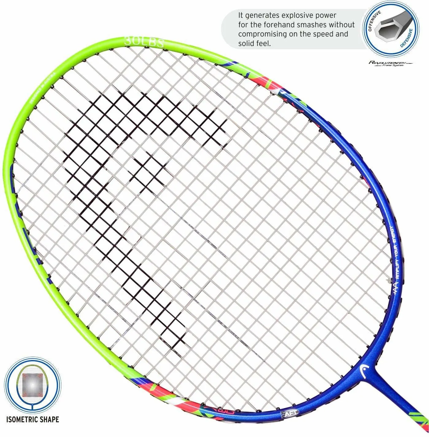 Xenon Lite HM Graphite Badminton Racquet (Strung)