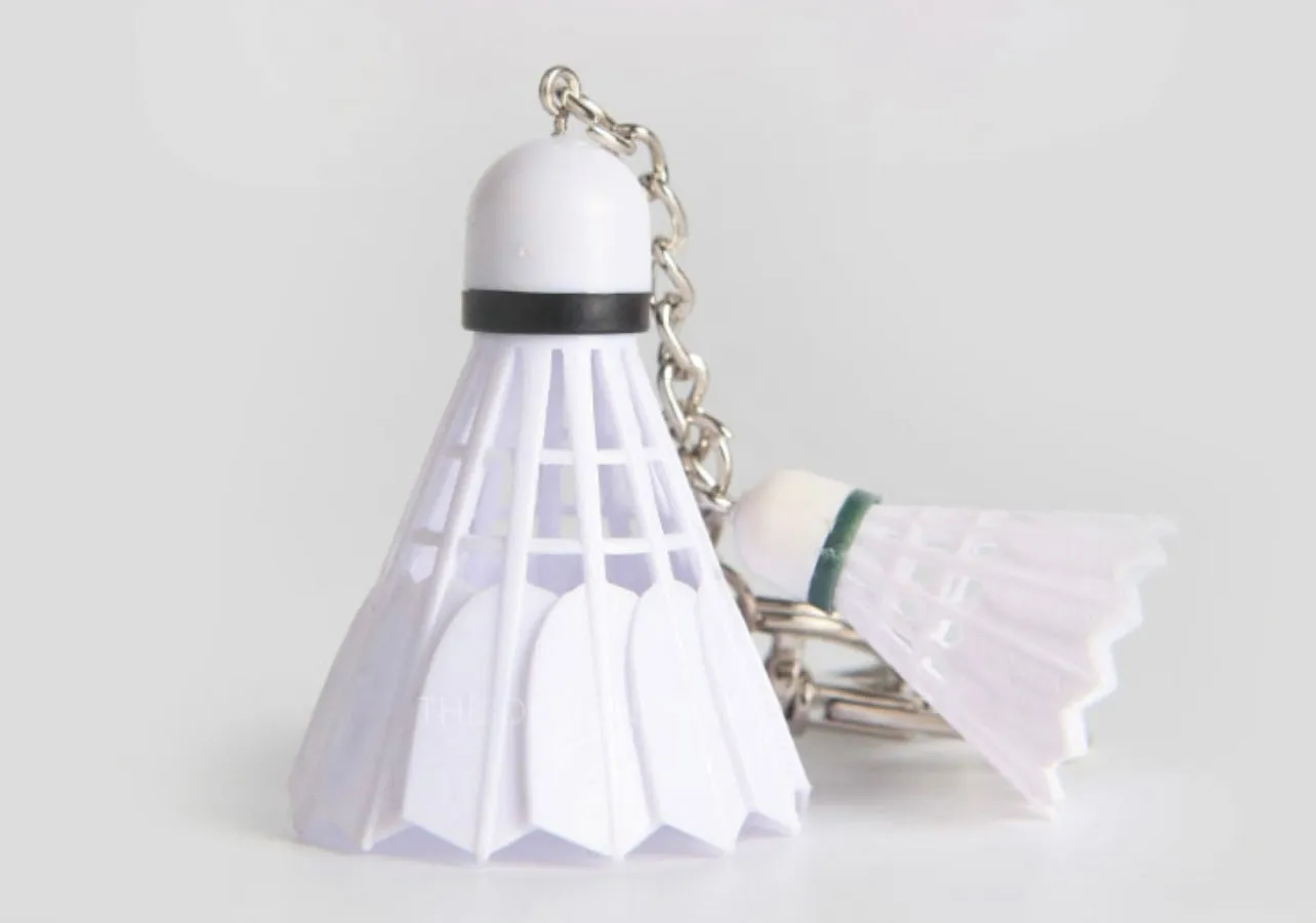 Yumo Creative - Shuttlecock Duet keychain